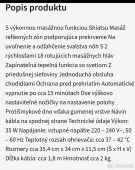 Predám nový masážny prístroj Silvercrest - 4