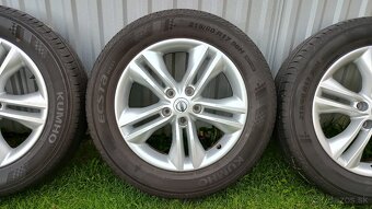 Letná sada originál Nissan Qashqai, 5x114,3 R17 - 4