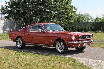 1966 Ford Mustang Fastback 289 V8, manuál, perfektní stav - 4