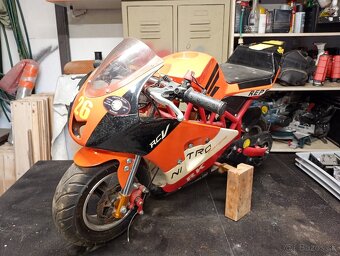Predám 2xminibike treba sa im povenovať - 4