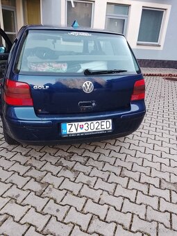 Predám Volkswagen golf 1.6 benzín 74kw - 4