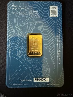 investicne zlato The Royal Mint - Britannia - 4