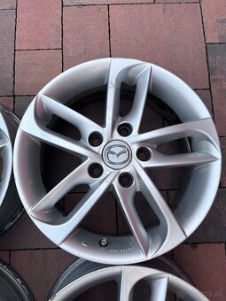 Originálne hliníkové disky Mazda R16, 5x114,3 - 4