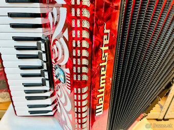 redám akordeón Weltmeister Caprice 80 basový - kvalitný neme - 4