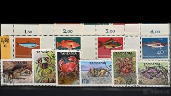 Známky - fauna - ryby a morský život - 4