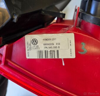komplet zadné svetlá originál VW Touareg II 2010-2018 - 4