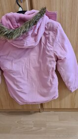 Dievčenská bunda na zimu veľ. 140 - 4