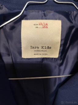 Chlapčenský modrý oblek Zara - 4