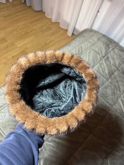 Dámsky norkový klobúk - 4