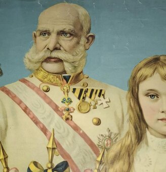 RU_cisár FJ s rodinou_2 párové obrazy - 4