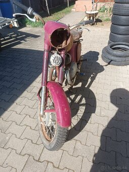 Jawa 350 typ 360 nepojazdný vrak - 4