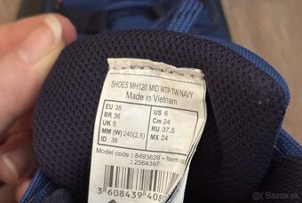 Modré trekové boty vel. 38 - 4