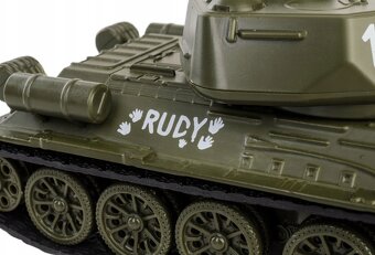 Tank T34 1:43 zelený - 4