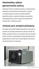 Priemyselný generátor ozónu GREY 30000 - 4