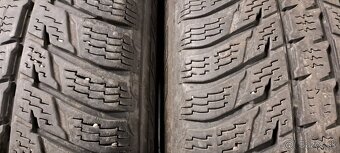 Predám 4ks jazdené zimné 225/65r17-106H Nokian - 4
