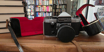 Fotoaparát PRAKTICA super TL + obal + taška - 4