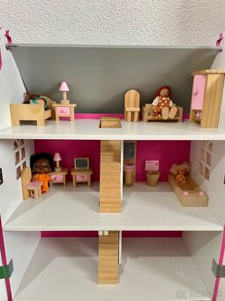 Drevený domček pre bábiky - 4