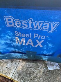 Bazén - Bestway Steel Pro MAX, piesková filtrácia. - 4