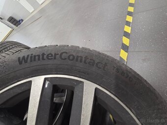 Zimná sada 215/55r17 Continental5x112 r17 Passat contiseal - 4