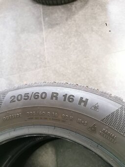 Continental 205/60 R16 92H zimné pneumatiky 2ks - 4