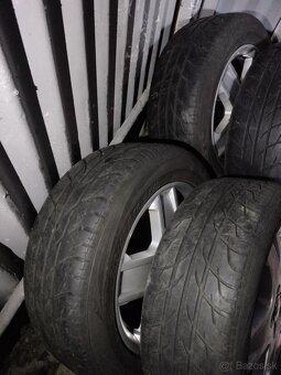 4ks alu disky orig. Vw 5x112 r16 pneu 215/55 r16 - 4
