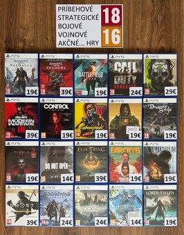 HRY na PS4 a PS5 (4+1 alebo 6+2 zdarma) - 4