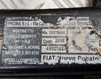 ZDVIHAK FIAT DUCATO 2008 - 4