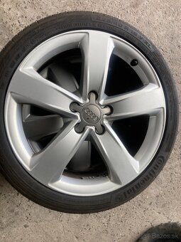 Orig alu AUDI 225/45r18 letní 5mm - 4
