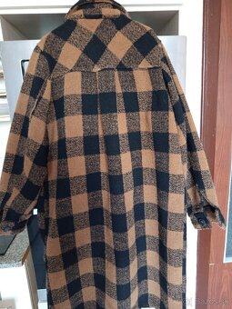 Dámsky kabát hnedý - 4