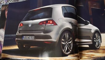 💚🚗Predám Katalóg Volkswagen Golf 7 2012 🏁✨ - 4