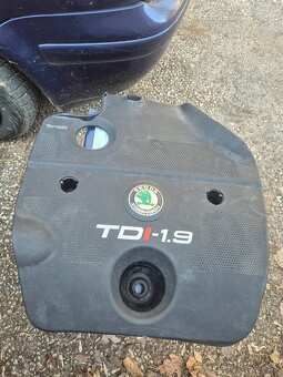 Kryt motora Octavia 1 - 4