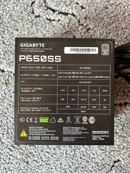 Zdroj Gigabyte P650SS 650W - 4