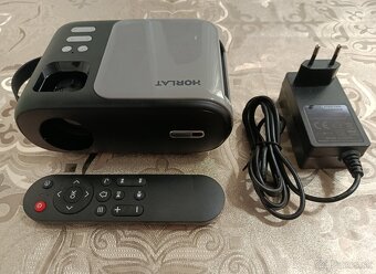 FullHD LED prenosný projektor HORLAT s Wifi Bluetooth - 4