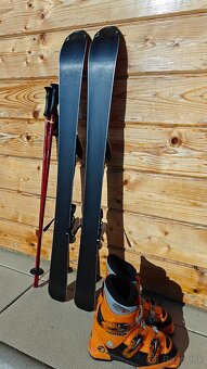 LYŽE VOLKL RACETIGER GS 100CM + ROSSIGNOL COMP J 22CM - 4