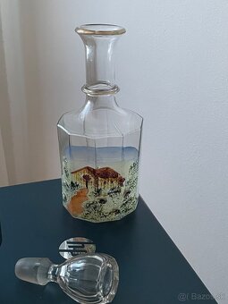 Karafa / flaša- maľovaná - 4