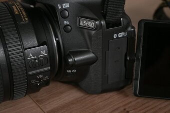 Nikon D5600 wifi + BT- otocny dotyk.disp. - 18-140 mm VR AF - 4
