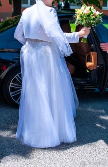 Svadobné šaty 42/44 - 4