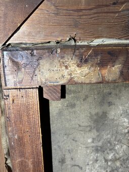 stary obraz olej na platne - 4