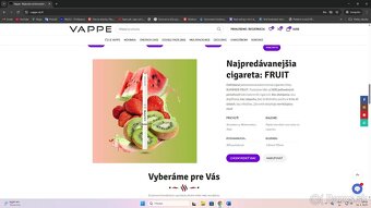 Predám eshop- vlastný brand VAPPE - 4
