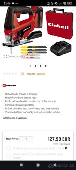 Einhell priamočiara píla aku - 4