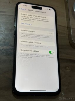 Predám Apple iPhone 14 PRO MAX 128GB Black Bežné známky - 4