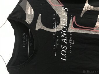 GUESS originál black damske tricko S/M - 4