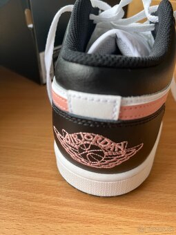 Air Jordan 1 Low white/rust pink- black - 4