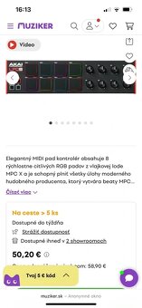 AKAI LPD8 MK2 - NOVÝ - 4