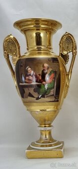 Vyše 200.ročné  kaštieľne  vázy - 33.5 cm - 4