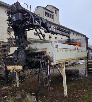Predám BDF nadstavba + hydraulická ruka ATLAS - 4