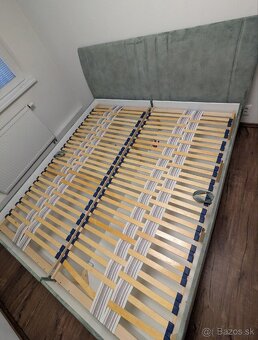 Čalúnená manželská posteľ - 4