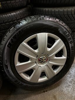 5x100 R14 5J ET35 + zimné 175/70 R14 84T - 4