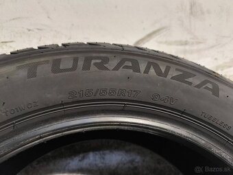 215/55 R17 Letné pneumatiky Bridgestone Turanza 2 kusy - 4