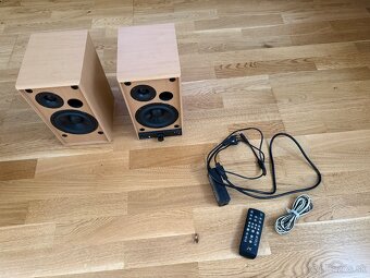 Aktívne Dvojkanálové Bluetooth Reproduktory 2 x 30W AQ - 4